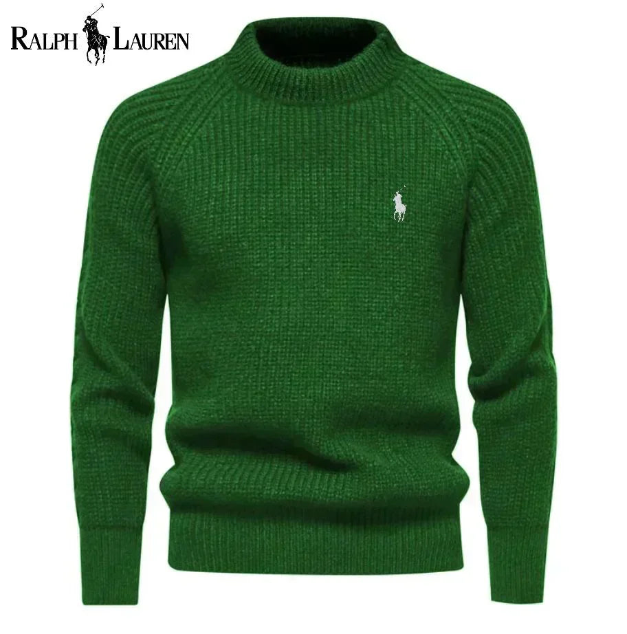 RL Bomull Crewneck Genser