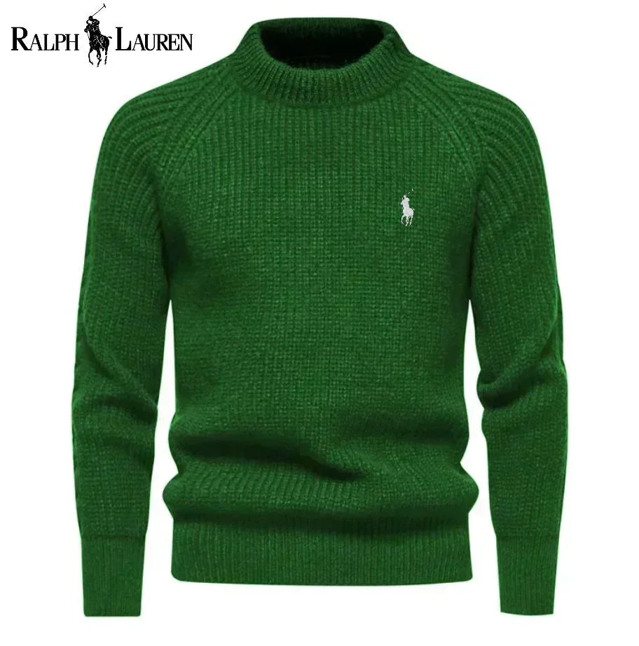 Elegxnce® RL Bomull Crewneck Genser