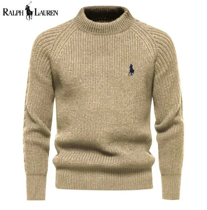 RL Bomull Crewneck Genser