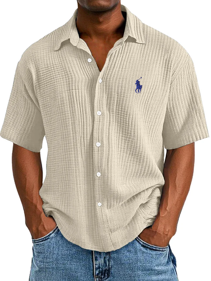 Ꮢ ᏞᎪՍᏒЕΝ – Herreskjorte Cool Comfort