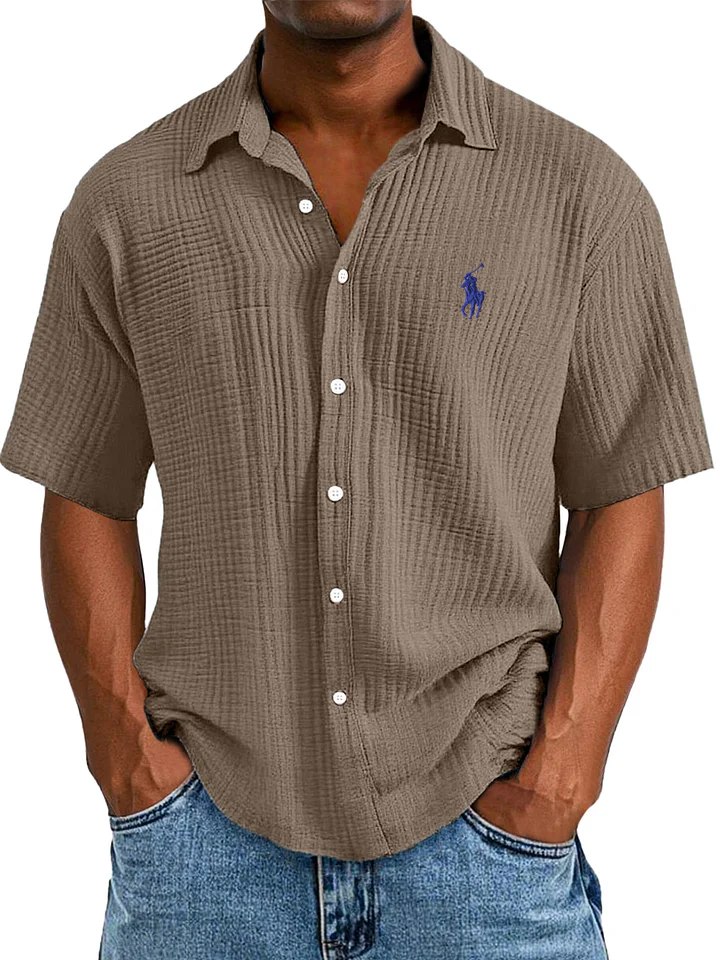 Ꮢ ᏞᎪՍᏒЕΝ – Herreskjorte Cool Comfort